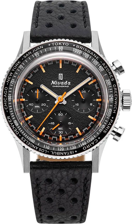 Nivada Grenchen Chronomaster Quartz Watch 87042Q10