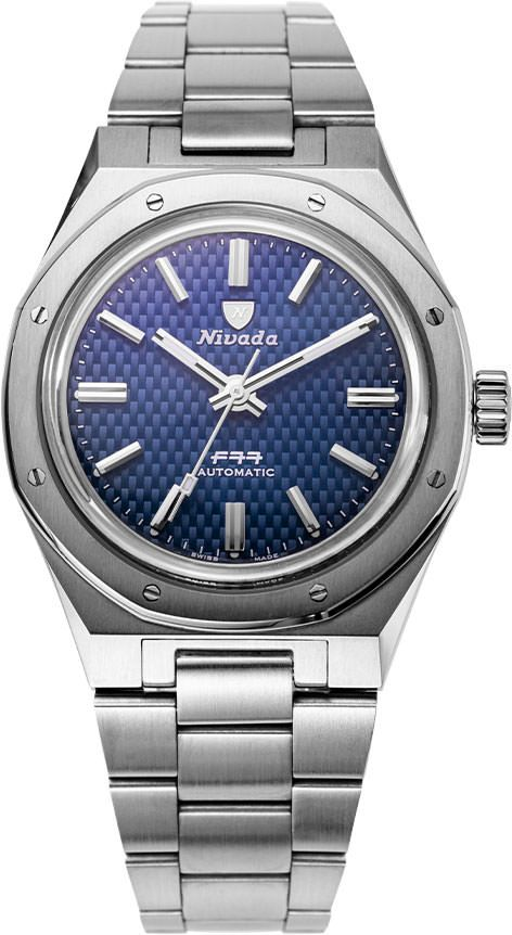 Nivada Grenchen F77 Automatic Watch | 68001A77