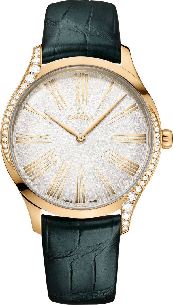 【国内即納】OMEGA DeVille Tresor 428.17.39.60.02.001 Trésor De Ville Sedna™ gold Diamonds Watch 428.58.36.60
