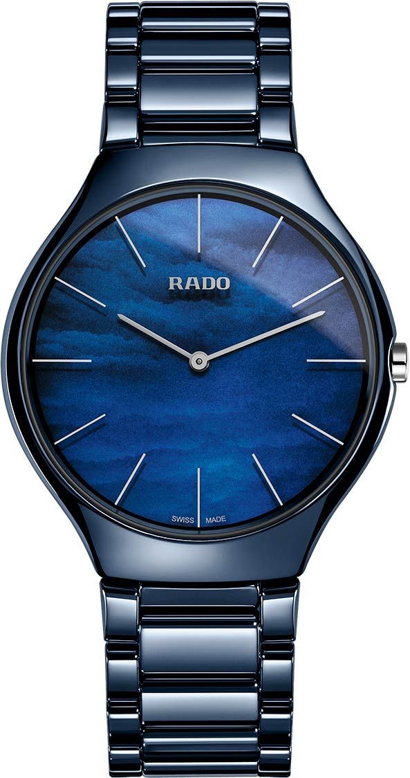 Rado True Thinline 39 mm Watch in MOP Dial