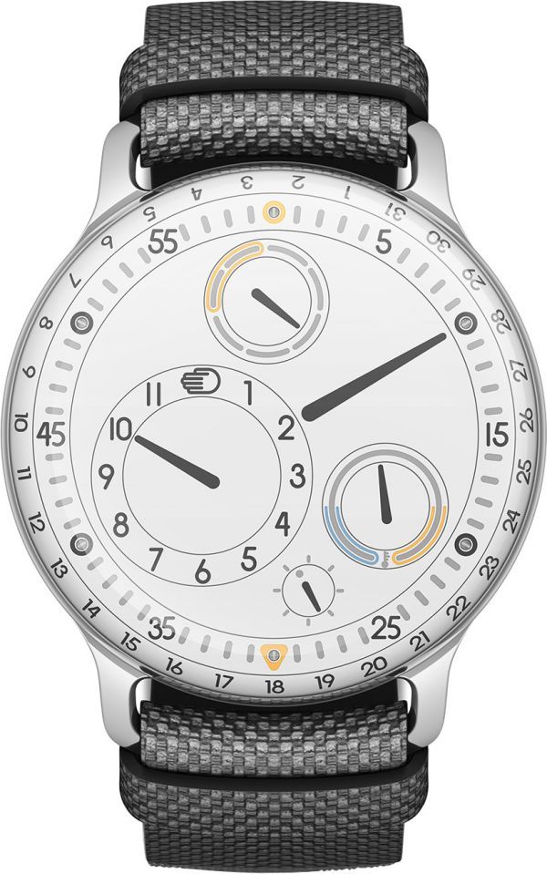Ressence Type 3 44 mm Watch in White Dial
