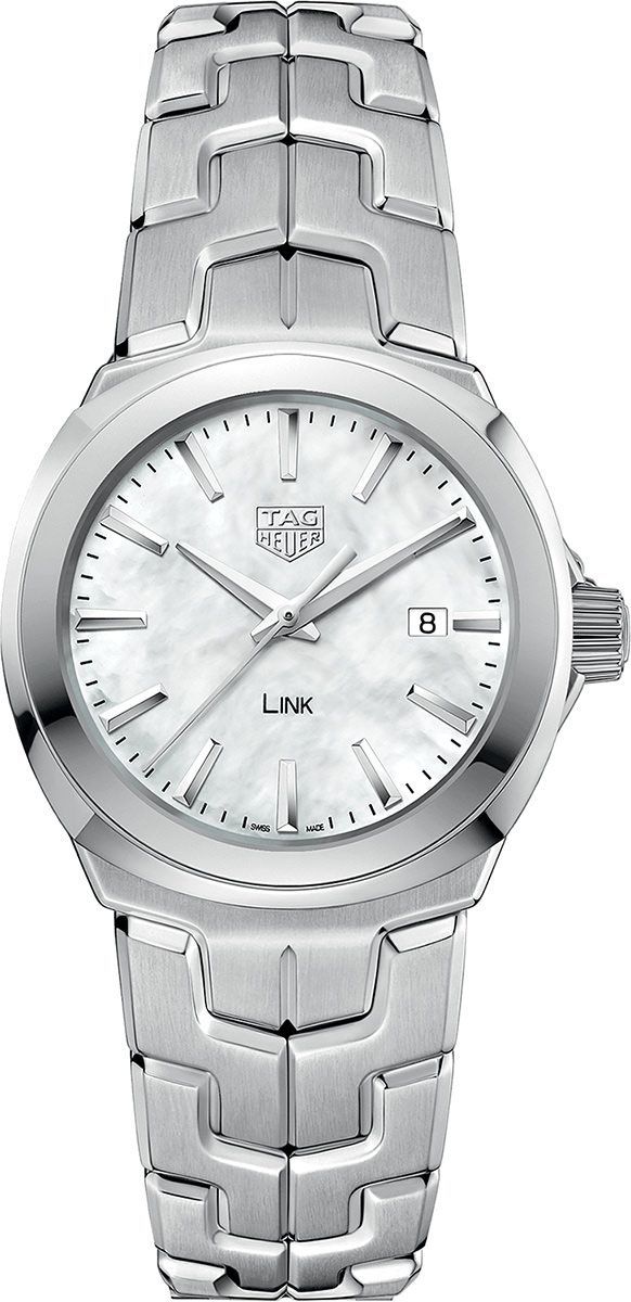 Tag heuer link white face sales