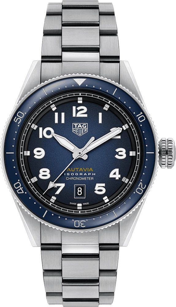 TAG Heuer Isograph 42 mm Watch in Blue Dial
