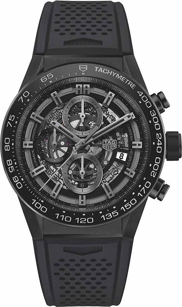 Tag heuer carrera heuer 01 mens 45mm automatic watch online