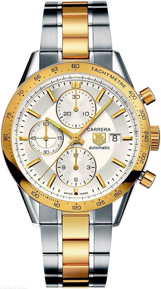 Tag heuer carrera two tone automatic watch 2025