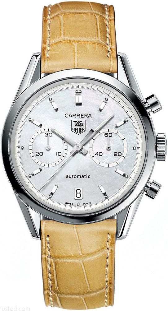 TAG Heuer Carrera 39 mm Watch in MOP Dial