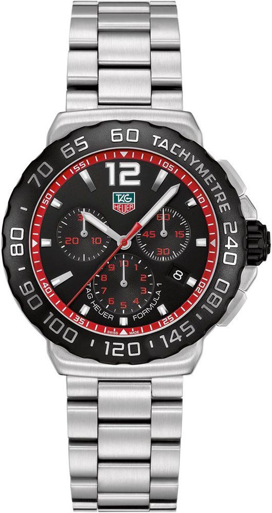 Tag heuer formula 1 black and red outlet