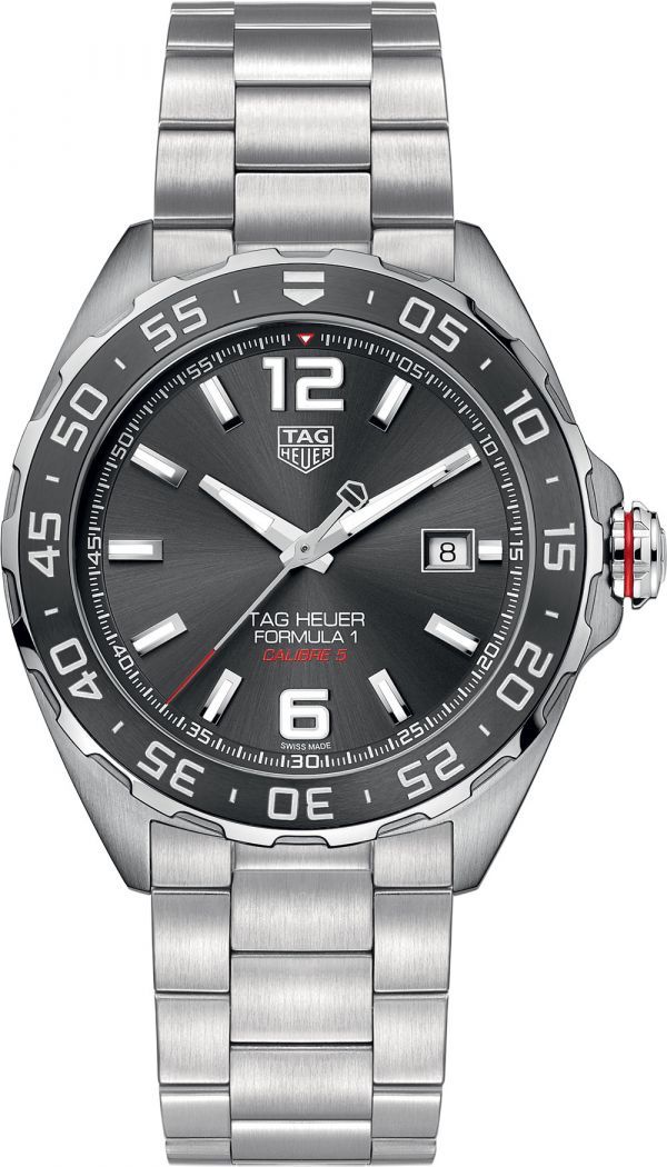 Tag heuer formula 1 calibre 5 black titanium automatic discount
