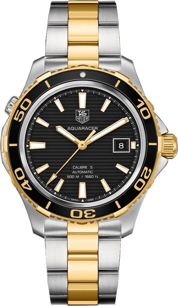 TAG Heuer Calibre 5 41 mm Watch in Black Dial
