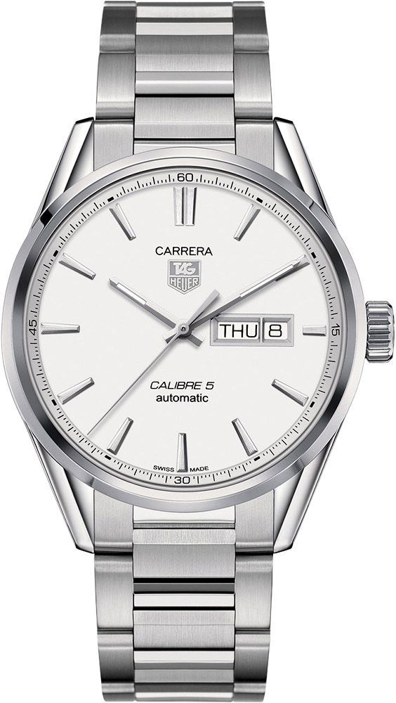 TAG Heuer Carrera 41 mm Watch in Silver Dial