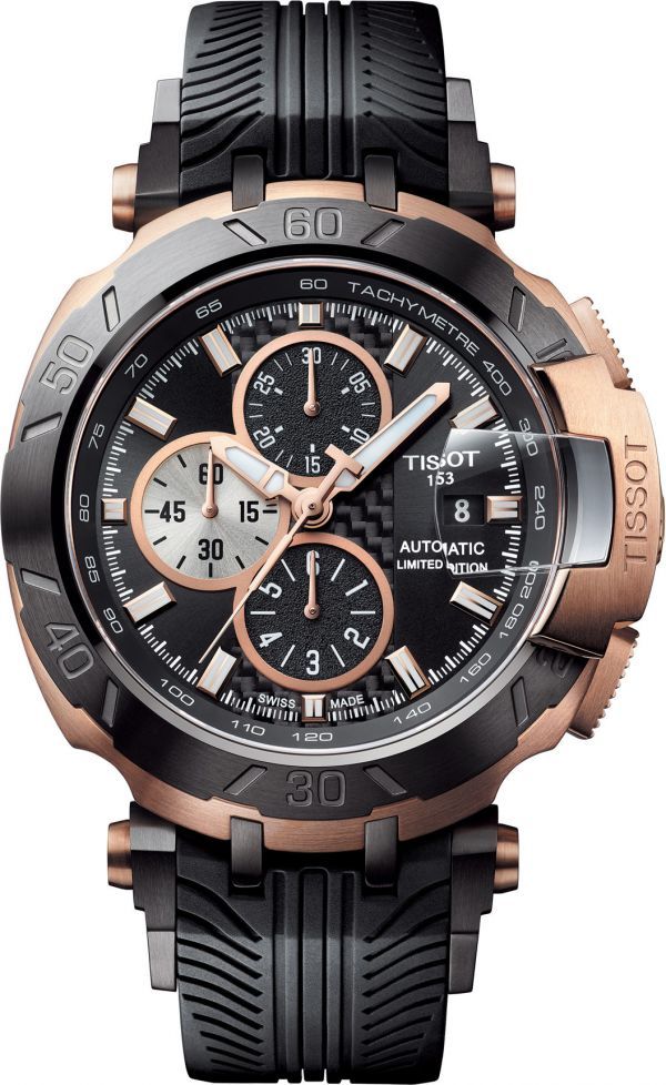 Tissot T Race 45 mm Watch in Black Dial