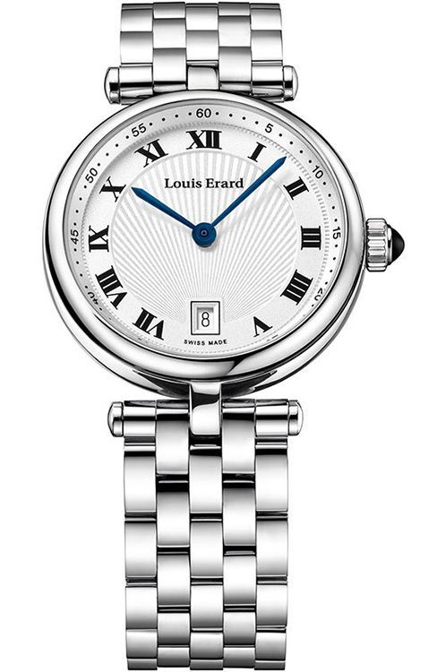 Louis Erard Romance 30 mm Watch in Silver Dial