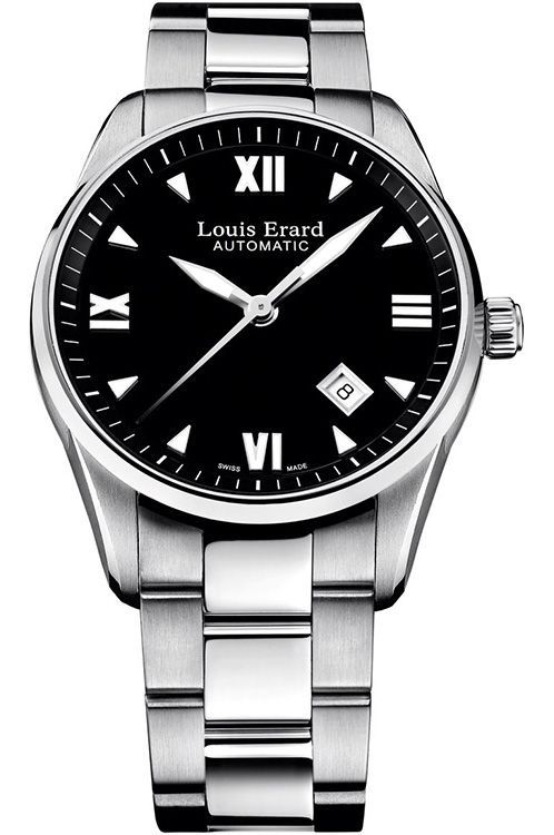 Louis Erard Heritage Automatic Black Dial Mens Watch 69101AA02.BMA19 for Men