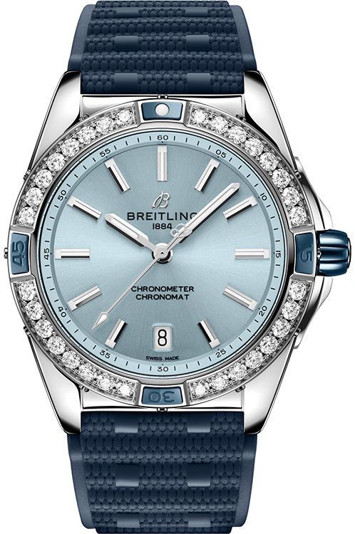 Breitling Chronomat 38 mm Watch in Blue Dial