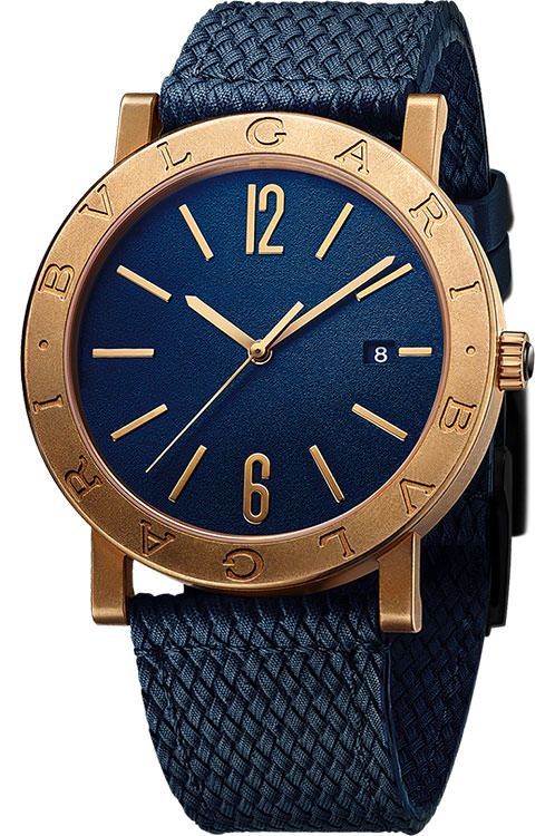 bvlgari bronze watch