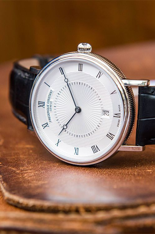 Frederique Constant Slimline Men Date Automatic FC-306MC4S36 Watch