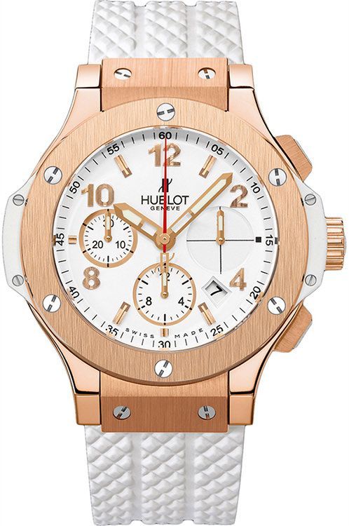 Hublot Men Rose Gold Case Wristwatches for sale