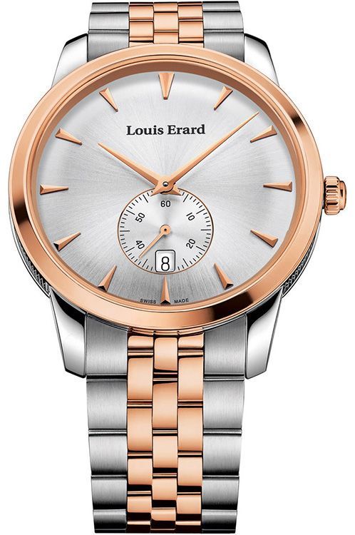 Louis Erard Heritage Analog Silver Dial Men's Watch-69105AA11.BMA19 :  : Fashion