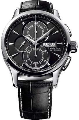 Louis Erard 1931 44 mm Watch in Black Dial