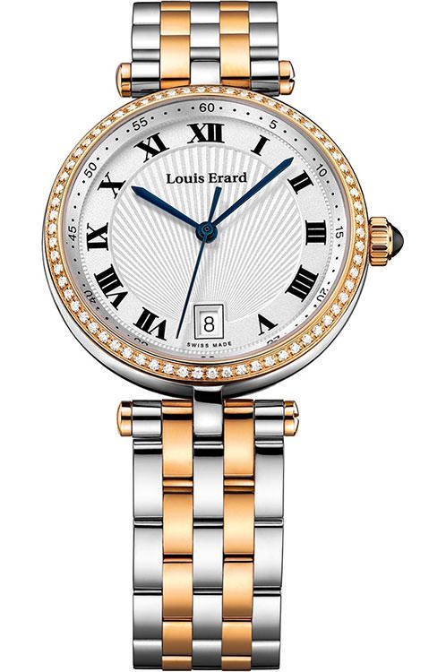 Louis Erard Romance Quartz Diamond Ladies Watch 10800SB24.BMA26