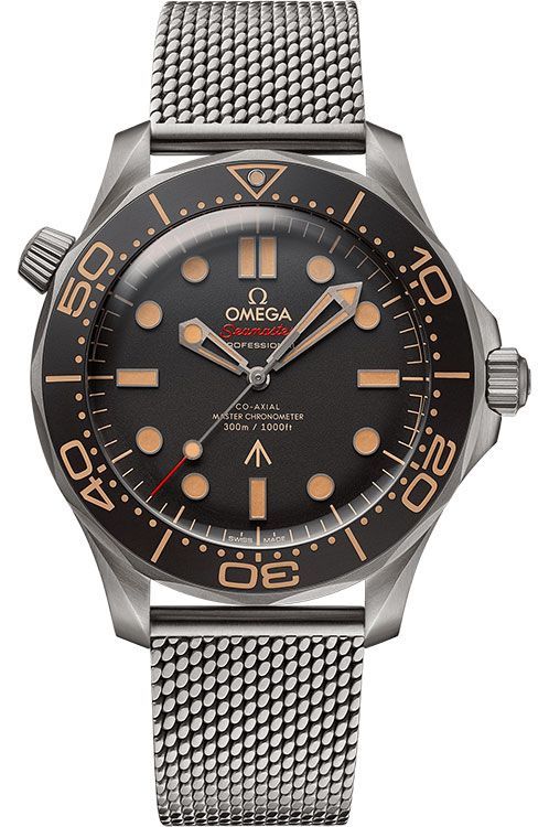 Omega Diver 300M 42 mm Watch in Black Dial
