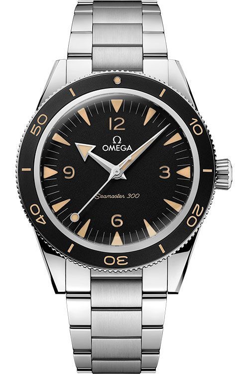 Omega Heritage Models 41 mm Watch in Black Dial