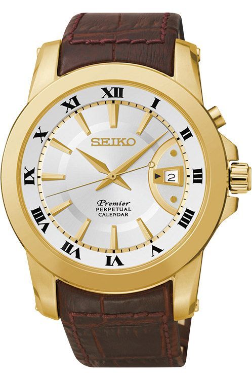 Seiko Premier Quartz 42 mm Watch online at Ethos