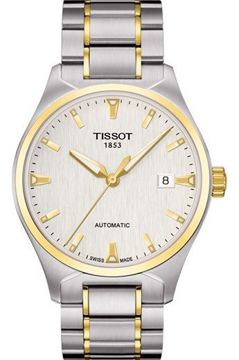 Tissot T Tempo Automatic 39 mm Watch in Silver Dial
