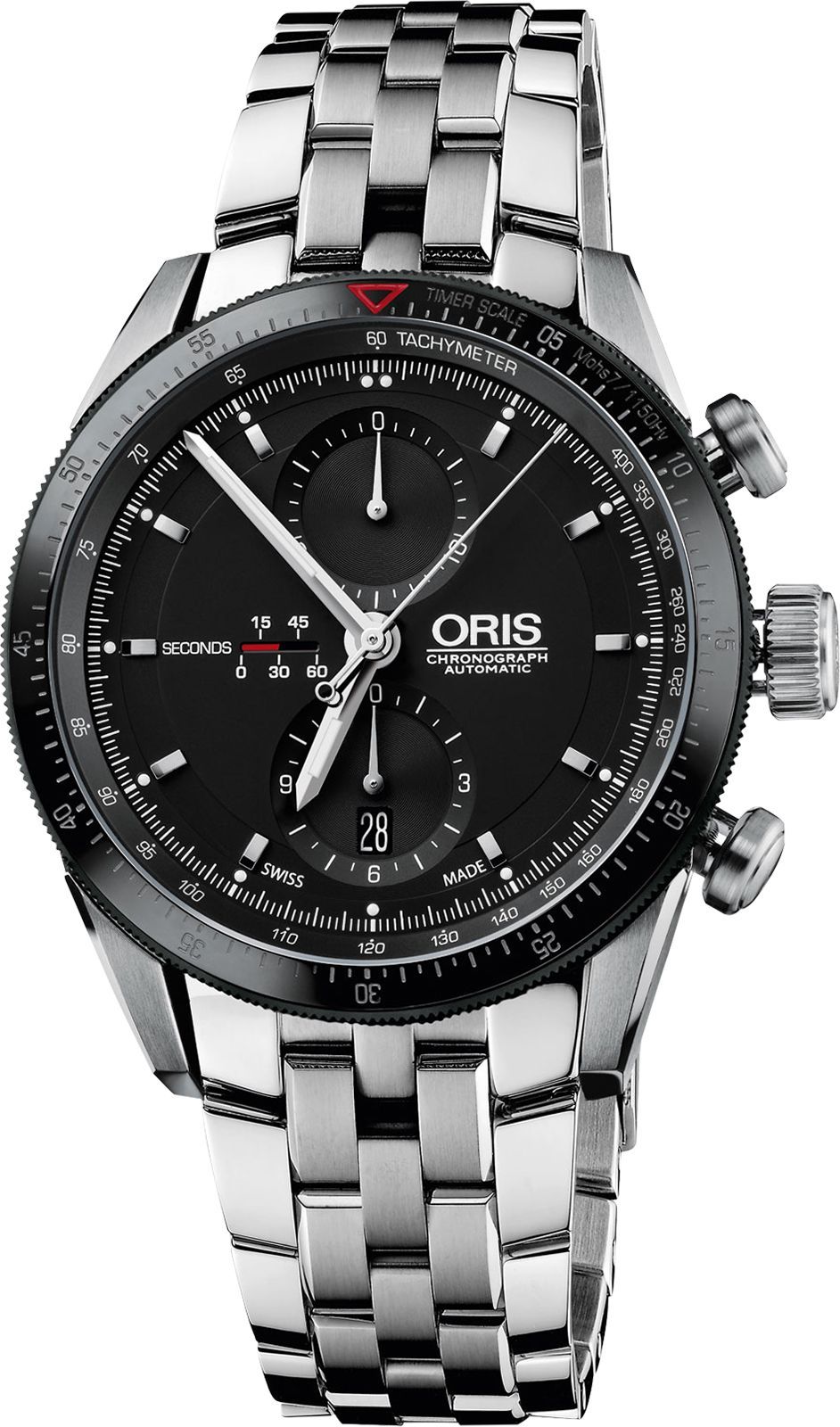 Oris Artix GT 44 mm Watch in Black Dial For Men - 1