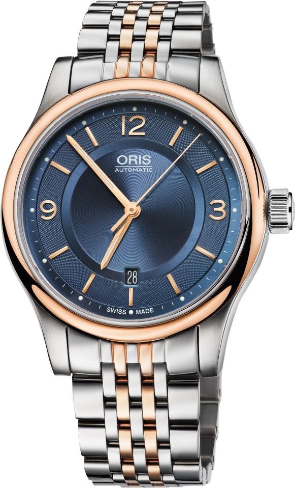 Oris Culture Classic Date Blue Dial 42 mm Automatic Watch For Men - 1