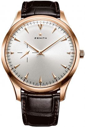 Zenith  40 mm Watch in Silver Dial For Men - 1