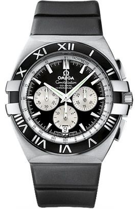 Omega Double Eagle 41 mm Watch in Black Dial For Men - 1