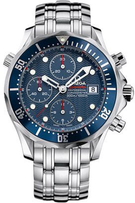 Omega Seamaster  Blue Dial 41.5 mm Automatic Watch For Men - 1