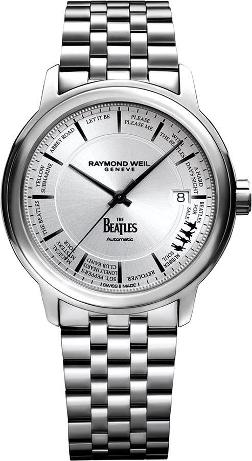Raymond Weil Maestro The Beatles Silver Dial 39.5 mm Automatic Watch For Men - 1