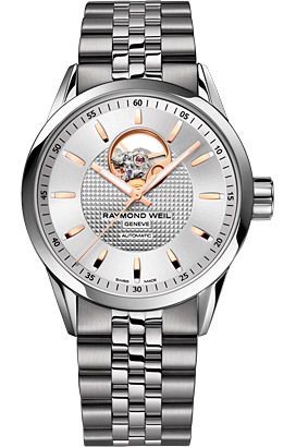 Raymond Weil  42 mm Watch in Silver Dial For Men - 1