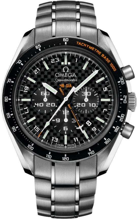 Omega Speedmaster HB-SIA Black Dial 44 mm Automatic Watch For Men - 1