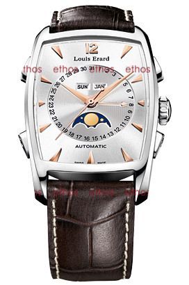 Louis Erard  34 mm Watch in Silver Dial For Men - 1