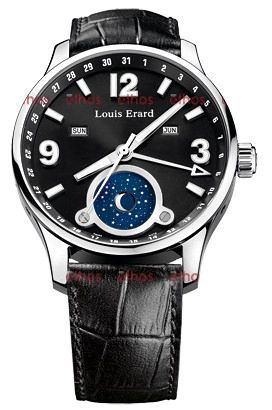 Louis Erard 1931  Black Dial 44 mm Automatic Watch For Men - 1