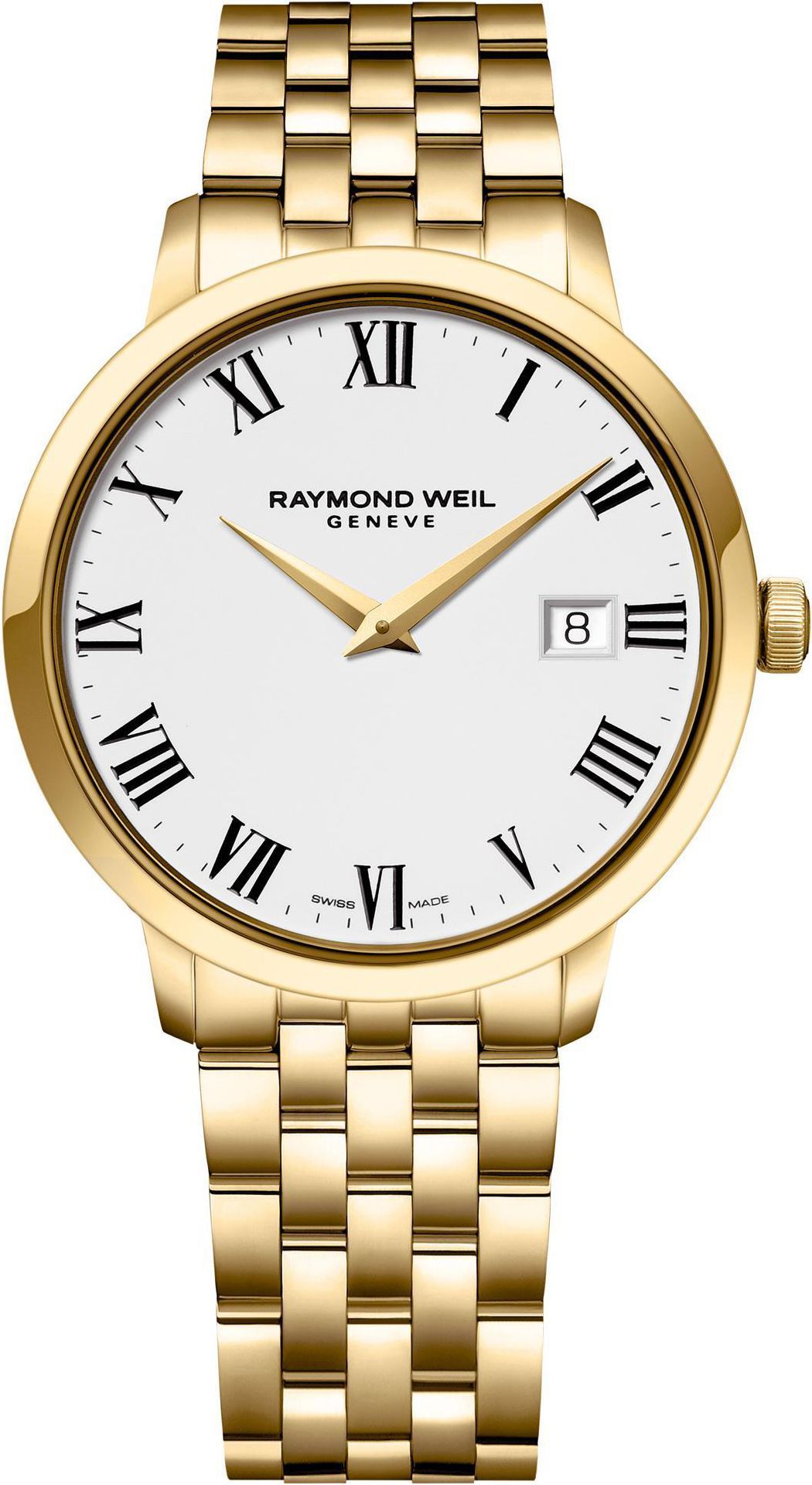 Raymond Weil Toccata  White Dial 39 mm Quartz Watch For Men - 1