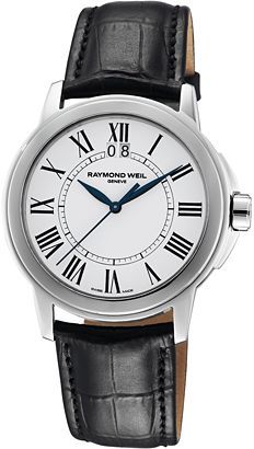 Raymond Weil Tradition  White Dial 42 mm Quartz Watch For Men - 1