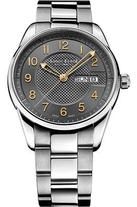 Louis Erard Heritage  Grey Dial 40 mm Automatic Watch For Men - 1
