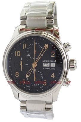 Louis Erard Heritage  Black Dial 40 mm Automatic Watch For Men - 1