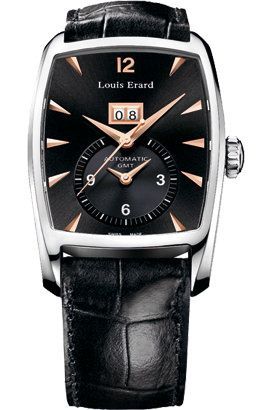 Louis Erard  34 mm Watch in Black Dial For Men - 1