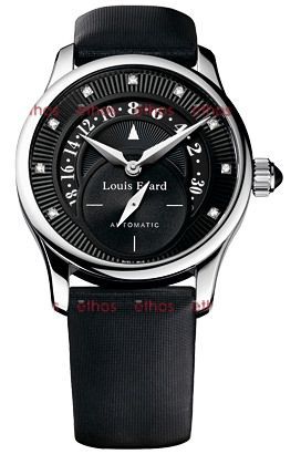 Louis Erard Emotion  Black Dial 36 mm Automatic Watch For Women - 1