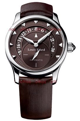 Louis Erard Emotion  Brown Dial 36 mm Automatic Watch For Women - 1