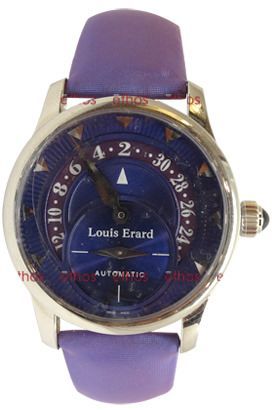 Louis Erard Emotion  Blue Dial 36 mm Automatic Watch For Women - 1
