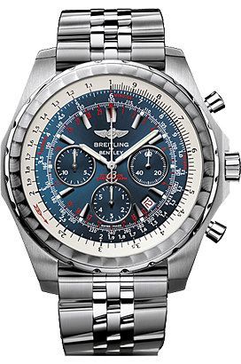 Breitling Bentley Motors T Blue Dial 48 mm Automatic Watch For Men - 1
