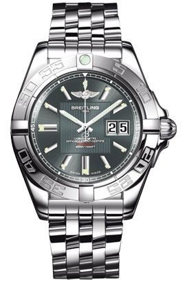 Breitling Galactic Galactic 41 Grey Dial 41 mm Automatic Watch For Men - 1