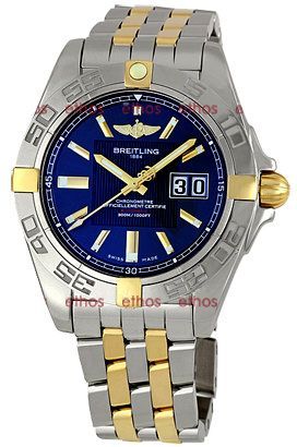 Breitling Galactic Galactic 41 Blue Dial 41 mm Automatic Watch For Men - 1