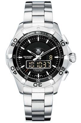TAG Heuer Aquaracer  Black Dial 43 mm Quartz Watch For Men - 1